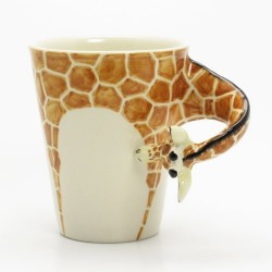 Caneca de café Animais Girafa Presente Criativo