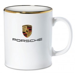 Caneca de café Porsche Branca Presente Criativo para Homens