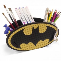 Porta Lápis Caneta Geek Batman MDF