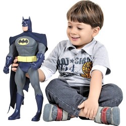 Boneco Super-Herói Batman Grande 43cm