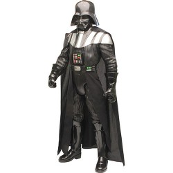 Boneco Articulado Darth Vader Gigante 79cm Deluxe com Sabre de Luz