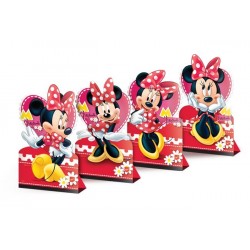 Enfeite para Decoração de Mesa Minnie para Festa Infantil