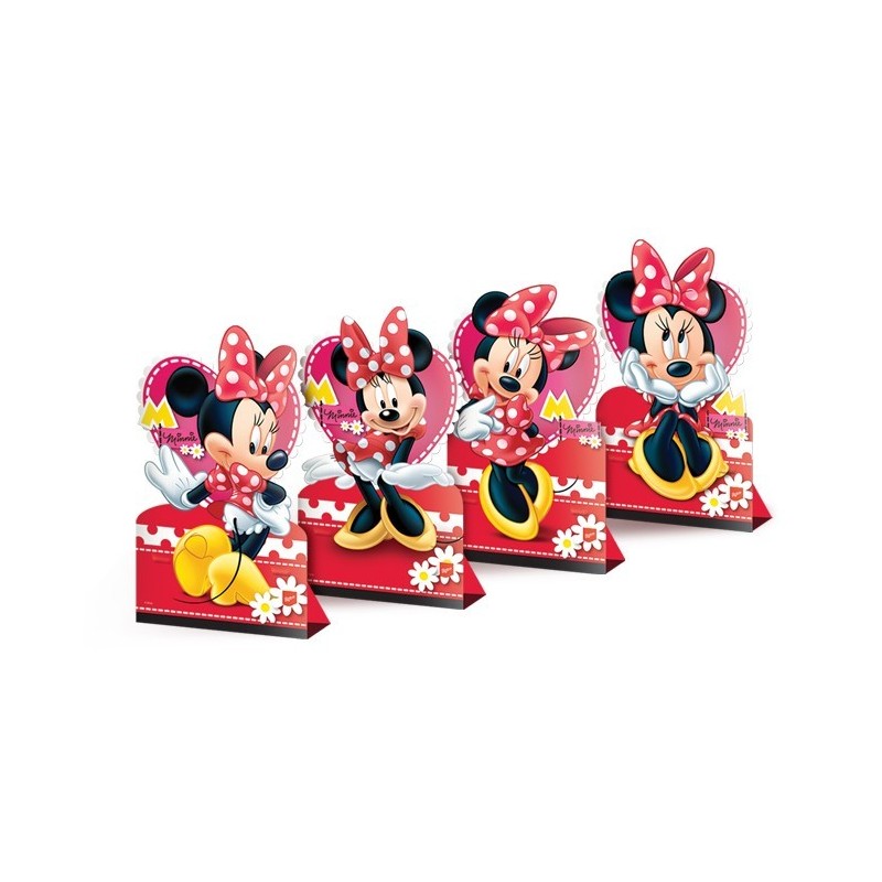 Enfeite para Decoração de Mesa Minnie para Festa Infantil