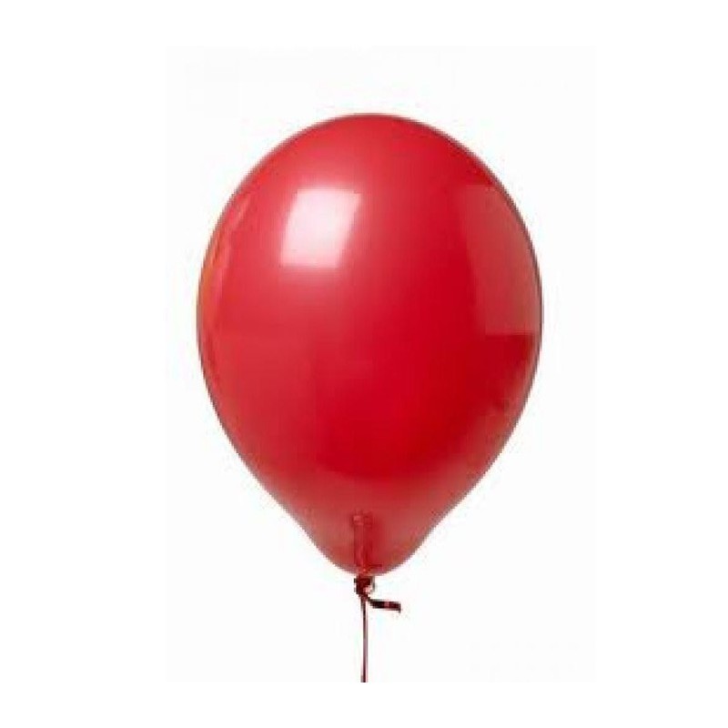 Balão Bexiga de Festa Vermelha