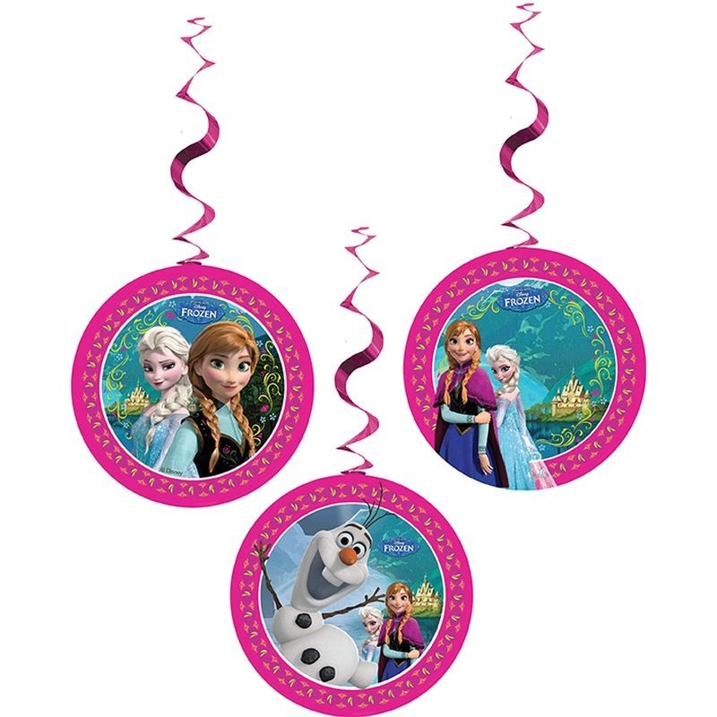 Enfeite para Pendurar Festa Infantil Tema Frozen 3un