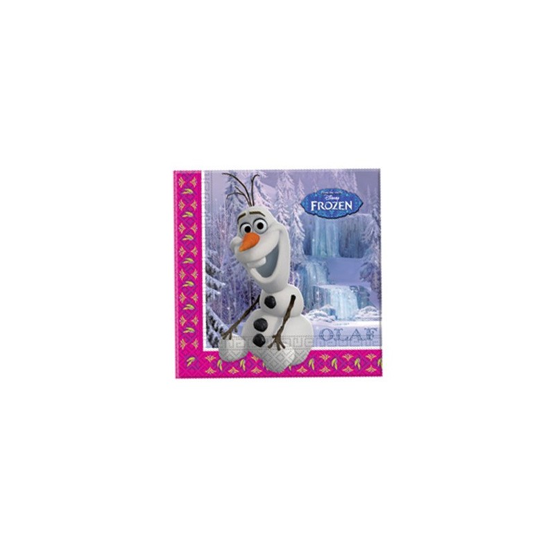 Guardanapo Olaf Frozen Festa Infantil Tema Frozen 50un