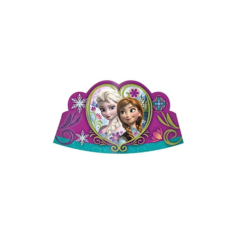 Coroa de Papel Frozen Festa Infantil Tema Frozen 10un