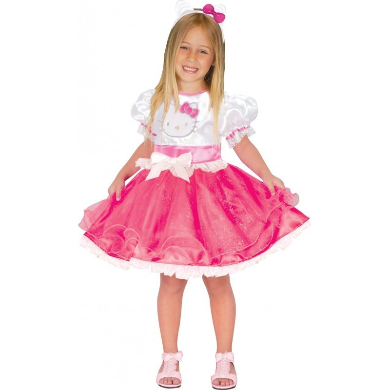 Fantasia Infantil Hello Kitty Rosa Meninas