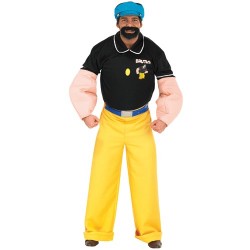 Fantasia Masculina Adulto Brutus do Popeye