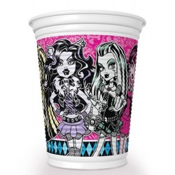 Copo Monster High Plástico Descartável 24un