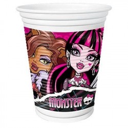 Copo Monster High Plástico Descartável 24un