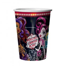 Copo Monster High Papel Descartável 24un