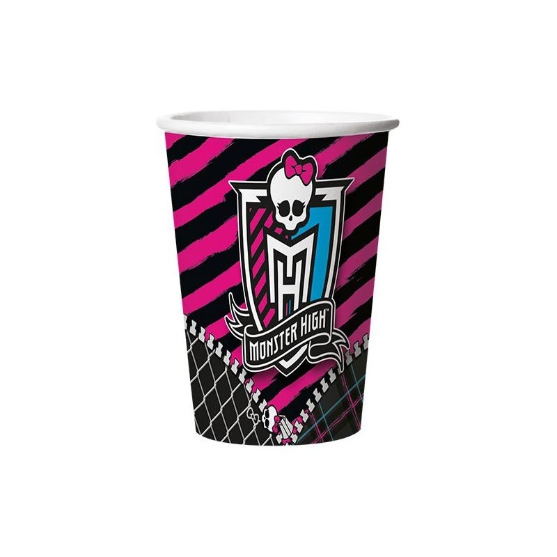 Copo Descartável Monster High Papel 24un