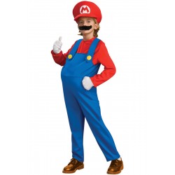 Fantasia Infantil Super Mario Broz Meninos Carnaval Halloween