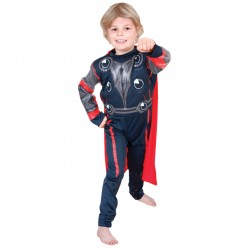 Fantasia Infantil Thor Meninos Carnaval Halloween