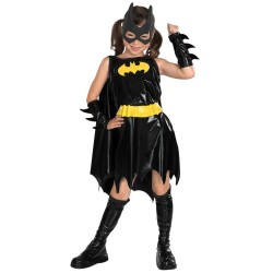Fantasia Infantil Batgirl Meninas Halloween Carnaval