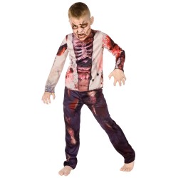 Fantasia Infantil Zumbi Meninos Halloween Carnaval