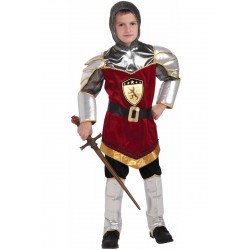 Fantasia Infantil Guerreiro Medieval Meninos Halloween Carnaval