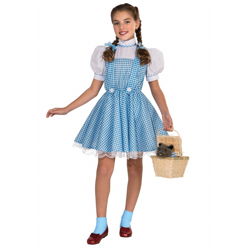 Fantasia Infantil Dorothy de Oz Meninas Halloween Carnaval Festa