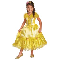 Fantasia Princesa Bela Infantil Meninas Halloween Carnaval Festa