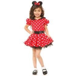 Fantasia Minnie Infantil Meninas Halloween Carnaval Festa