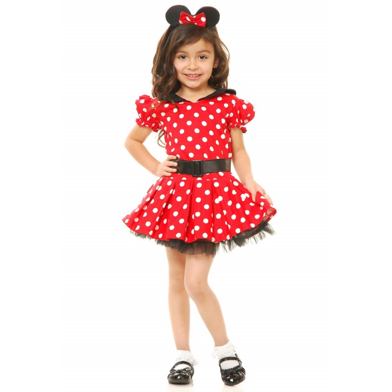 Fantasia Minnie Infantil Meninas Halloween Carnaval Festa