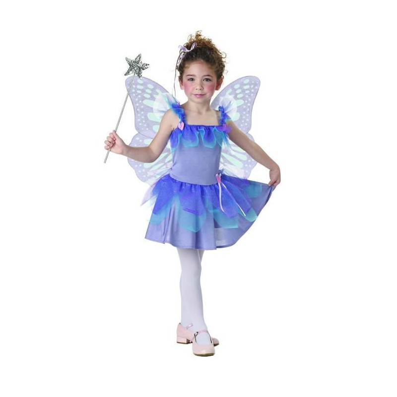 Fantasia Fada Azul Infantil Meninas Halloween Festa