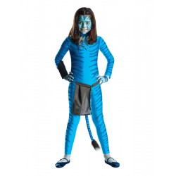 Fantasia Infantil Avatar Meninas Halloween Carnaval