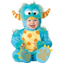 Fantasia Infantil Monstrinho Baby Halloween Carnaval