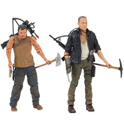 Bonecos The Walking Dead Personagens Daryl e Merle Dixon
