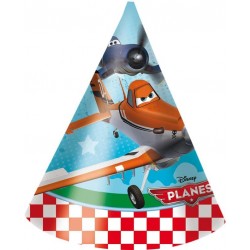 Chapeuzinho de Papel Disney Aviões Festa Infantil Meninos 24un