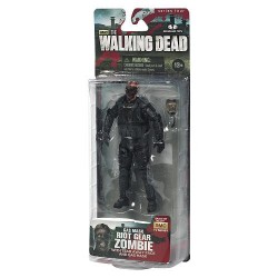 Boneco The Walking Dead Personagem Zumbi com Máscara de Gás