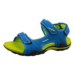 Sandália Masculina Esportiva Corrida Azul Verde