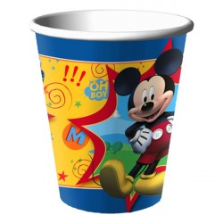 Copo de Papel Mickey Mouse Festa Infantil 24un