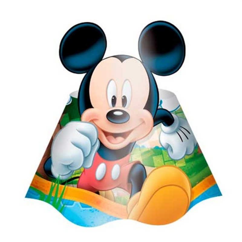 Chapeuzinho de Aniversário Mickey Mouse Disney Festa Meninos