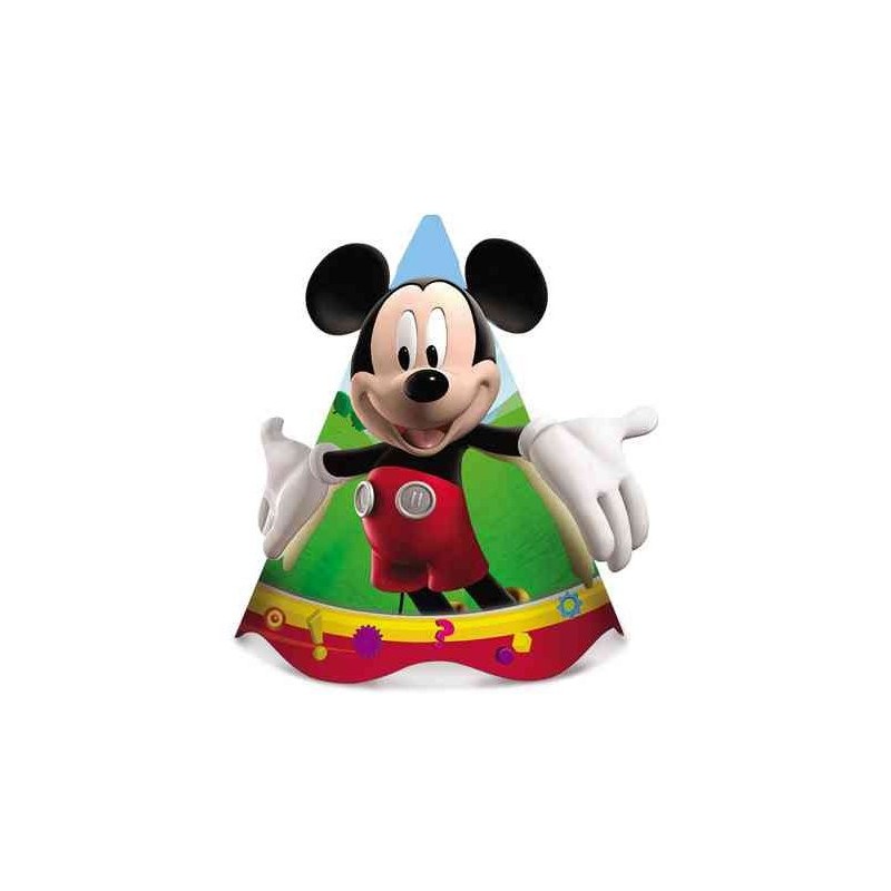 Chapeuzinho de Papel Aniversário Mickey Mouse Disney Festa Meninos
