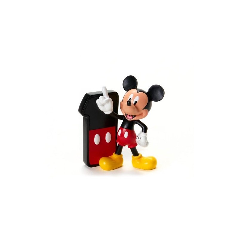 Vela para Bolo 1 Ano Mickey Mouse Aniversário Infantil