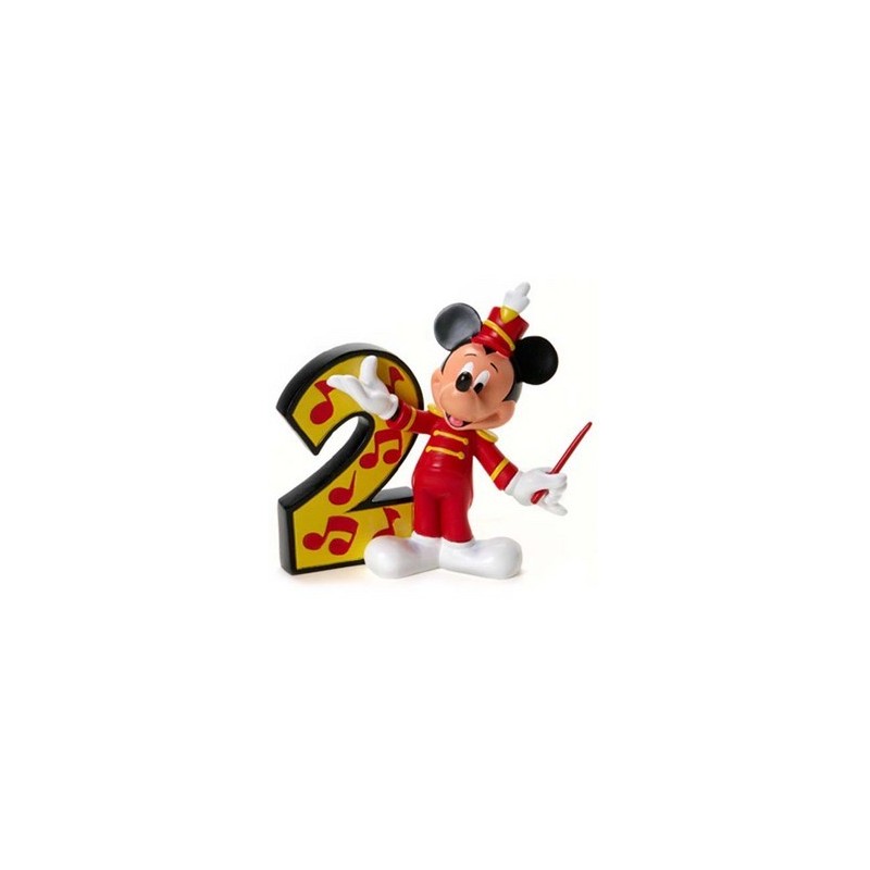Vela para Bolo 2 Anos Mickey Mouse Aniversário Infantil