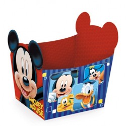 Cestinha de papel do Mickey Mouse Festa Infantil