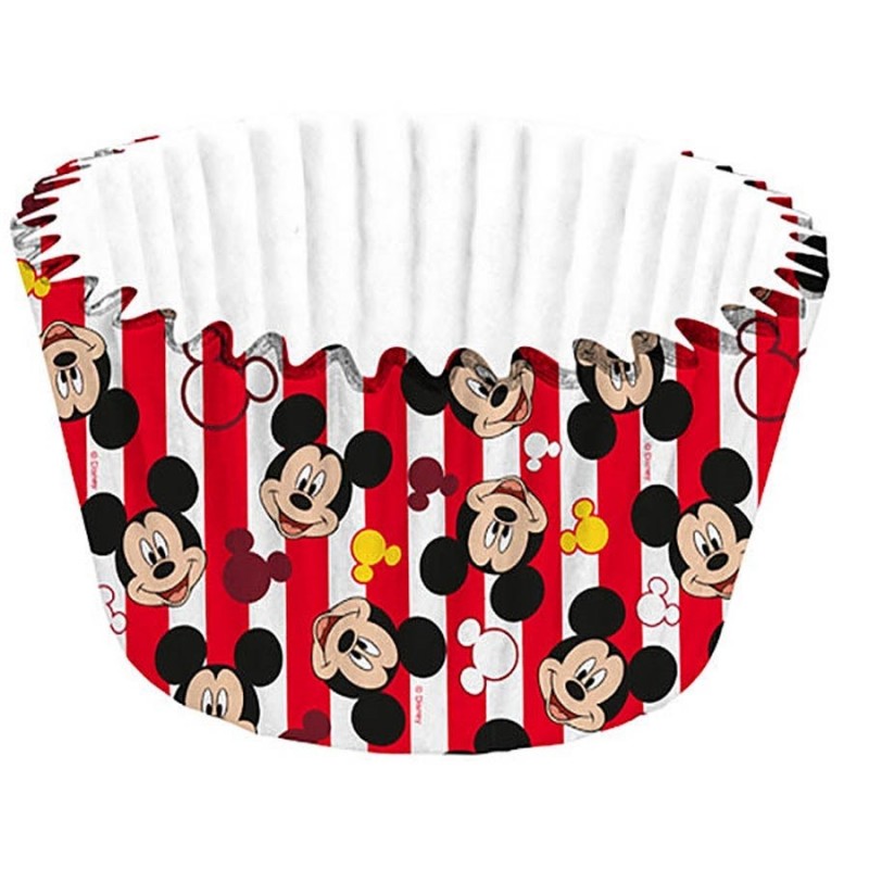 Forminha para Cupcake e Doces Mickey Mouse Festa Infantil 24un