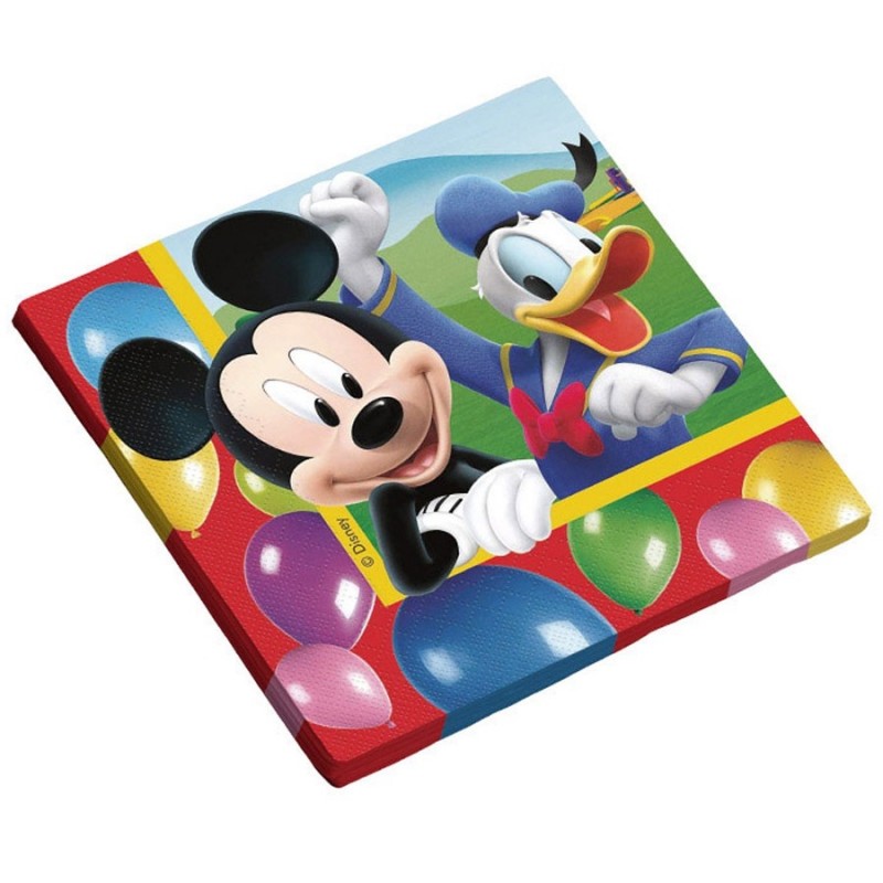 Guardanapos de Papel Mickey Mouse Festa Infantil 50un