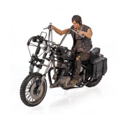 Boneco The Walking Dead Personagem Daryl Dixon com Moto