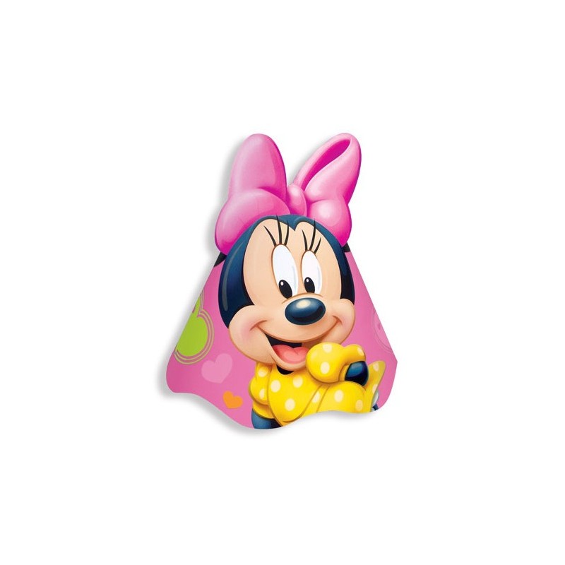 Chapéu de Aniversário Minnie Rosa Disney Festa Meninas