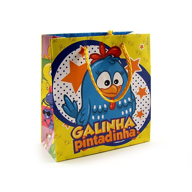 Embalagem para Lembrancinha Galinha Pintadinha 10un