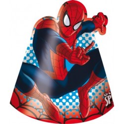 Chapéu de Aniversário Homem Aranha 8un