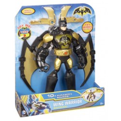 Boneco Super-Herói  Wing Warrior Batman Grande 25cm