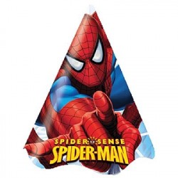 Chapéu para Festa de Aniversário Homem Aranha 8un