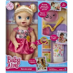 Boneca Baby Alive Loira Hora de Comer Hasbro