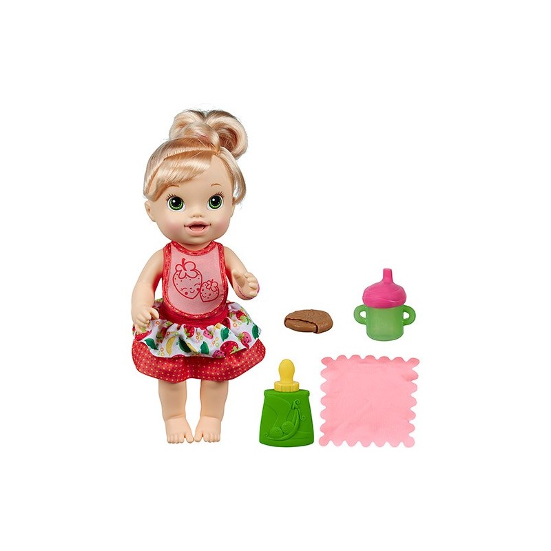 Boneca Baby Alive Loira Meu Lanchinho Hasbro