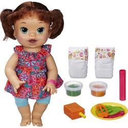 Boneca Baby Alive Morena Comilona Hasbro